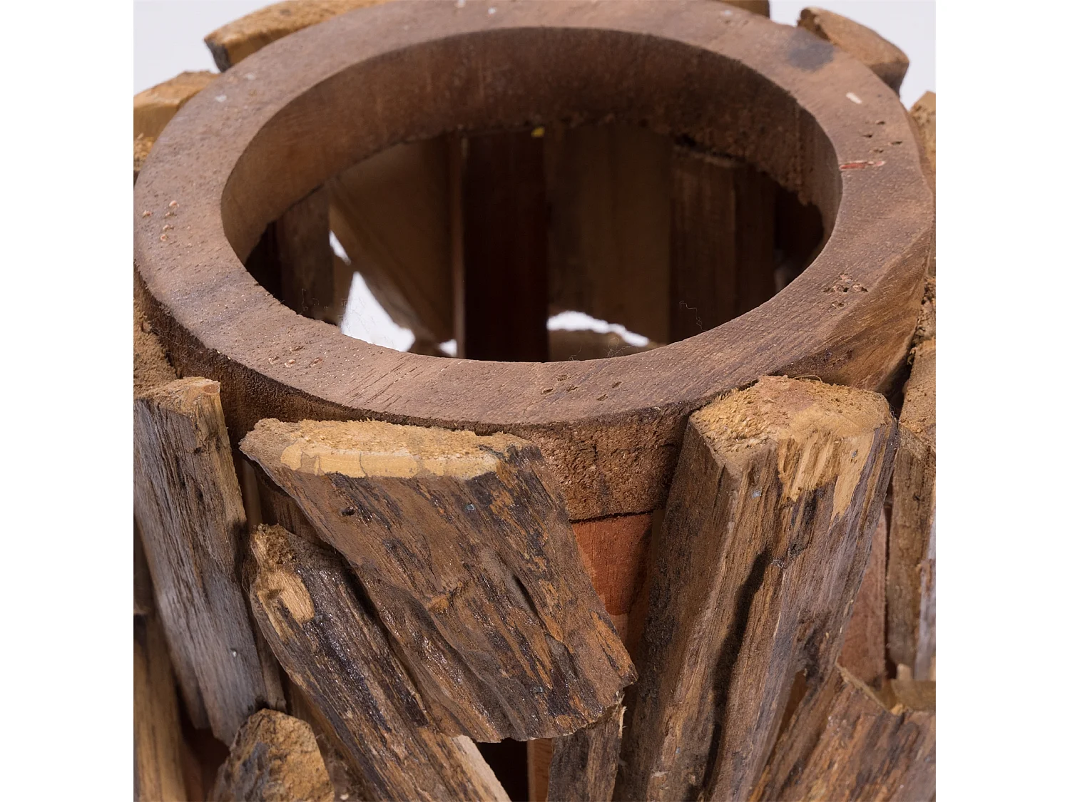 COLONNE Vela 58x23 cm, Teck massif