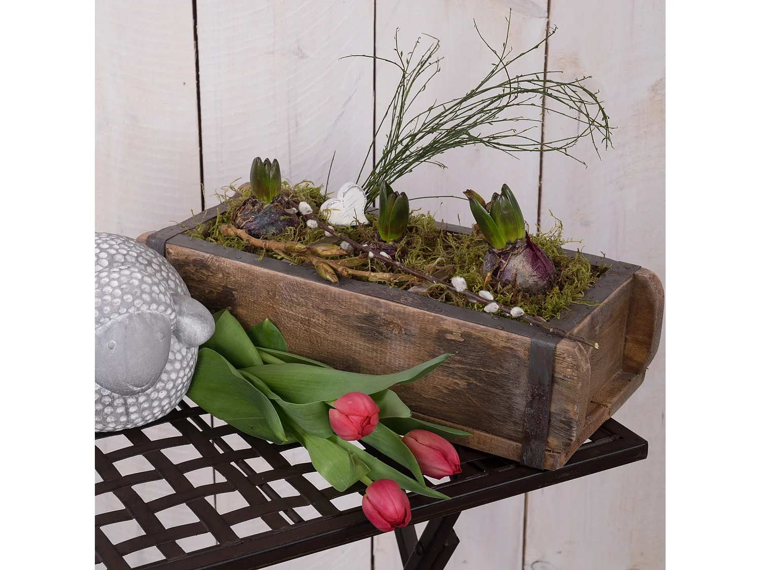 CAISSE EN BOIS Brique Bois massif, forme de brique