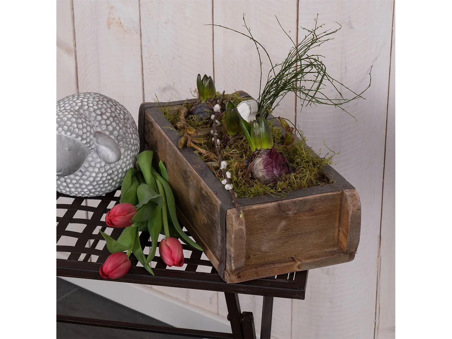 CAISSE EN BOIS Brique Bois massif, forme de brique