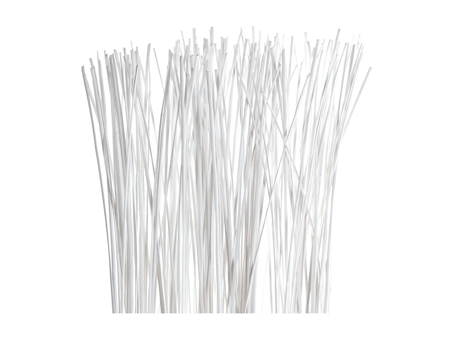 PARAVENT Slim 170x40 cm, branches en osier weiß