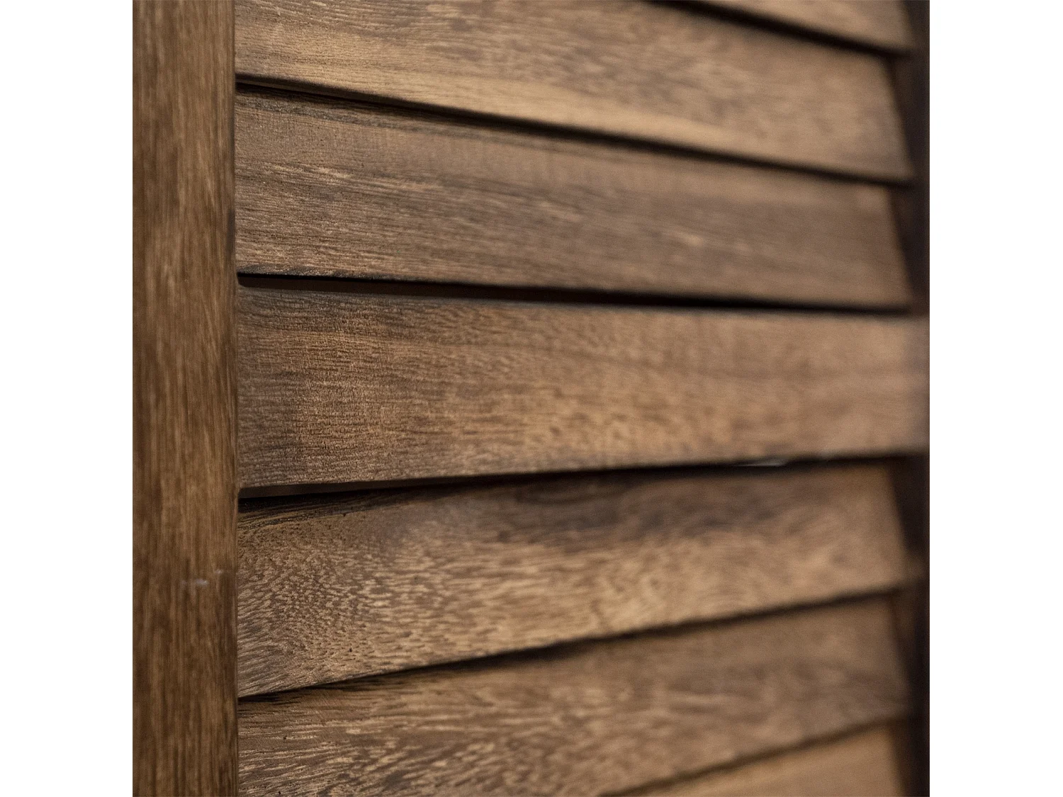 PARAVENT Cottage 3 pièces. bois braun