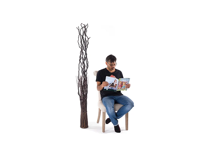 RAUMTEILER Nova Weidenzweige braun