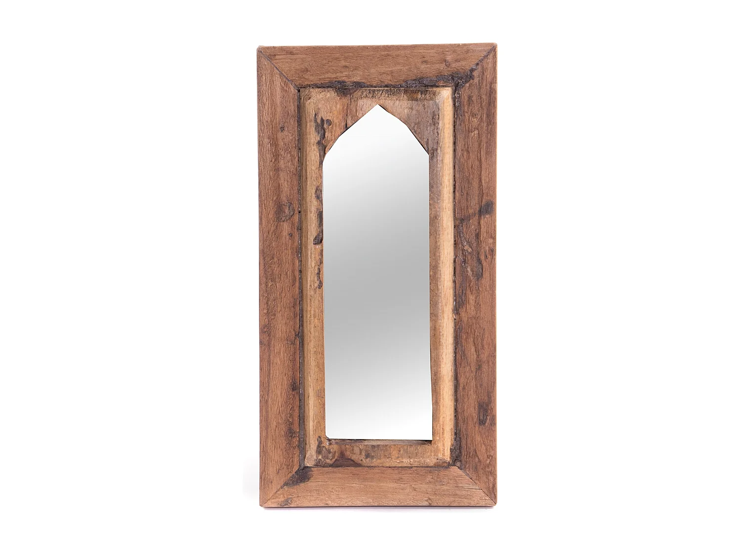 MIROIR MURAL Yara 40x20 cm bois massif couleurs naturelles