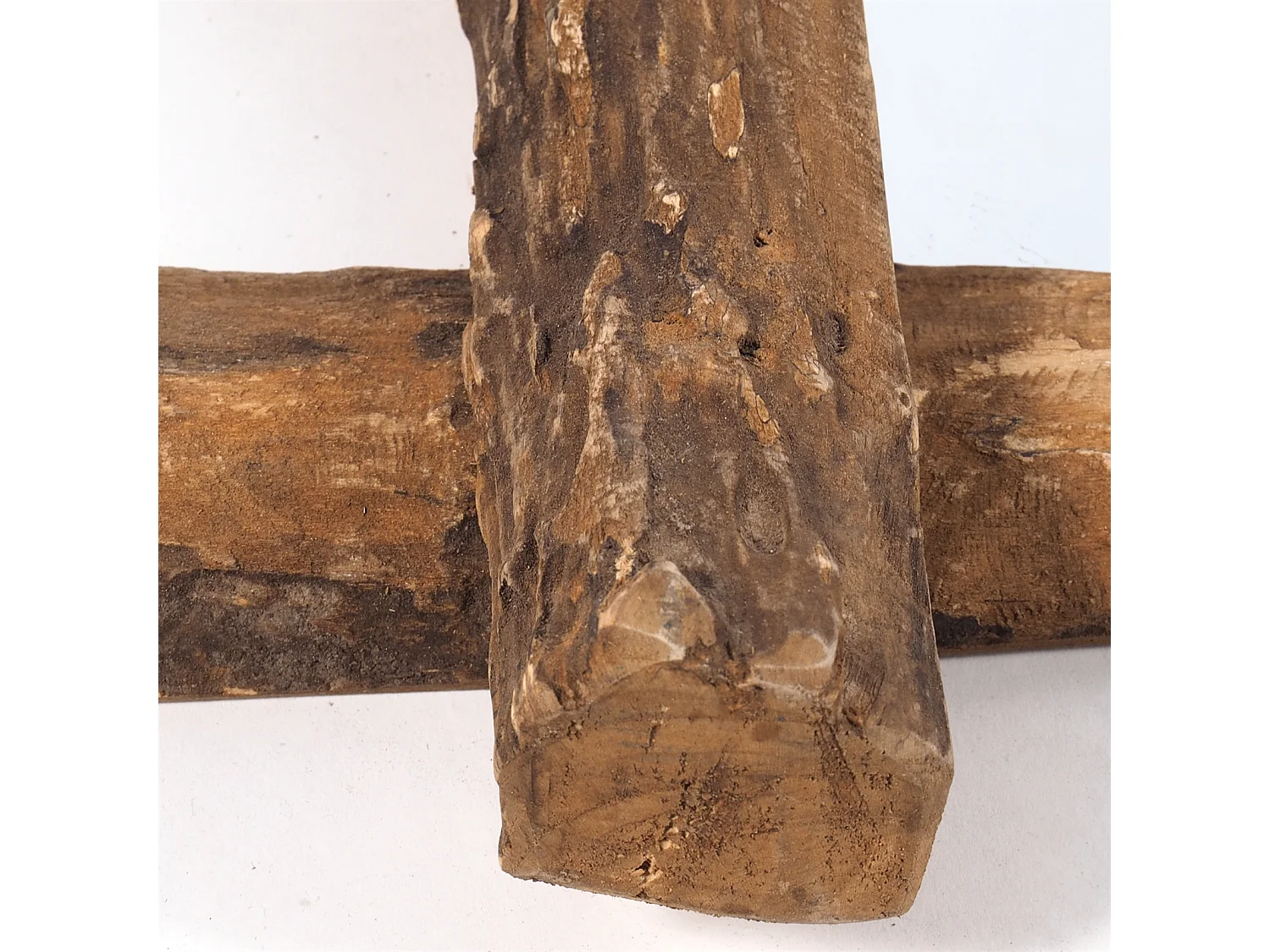 MIROIR MURAL TECK VINTAGE Bois flotté, 45x60 cm couleurs naturelles