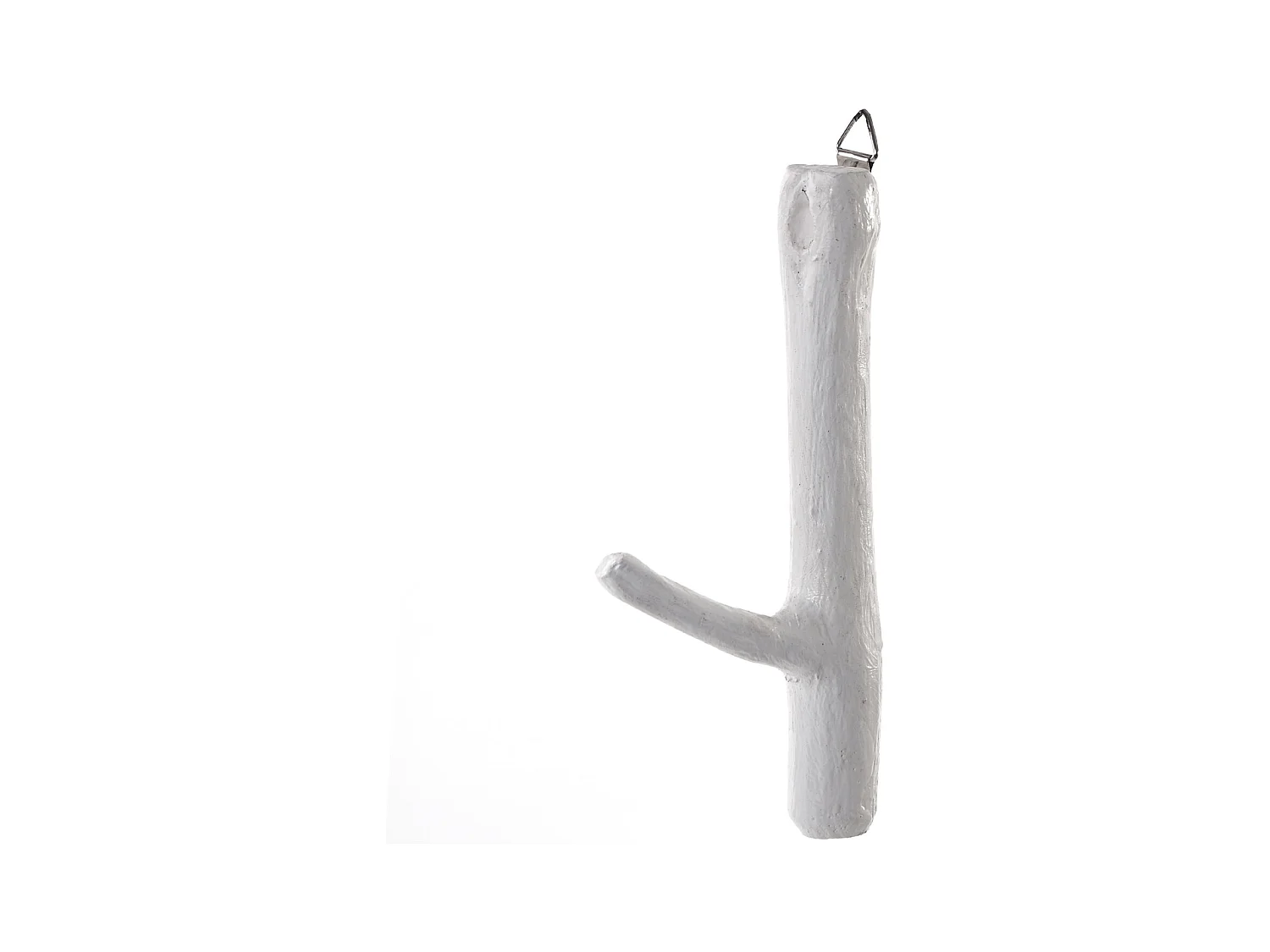 GARDEROBENHAKEN  Limb 9er Set Teakholz Wurzel Weiß-Landhaus