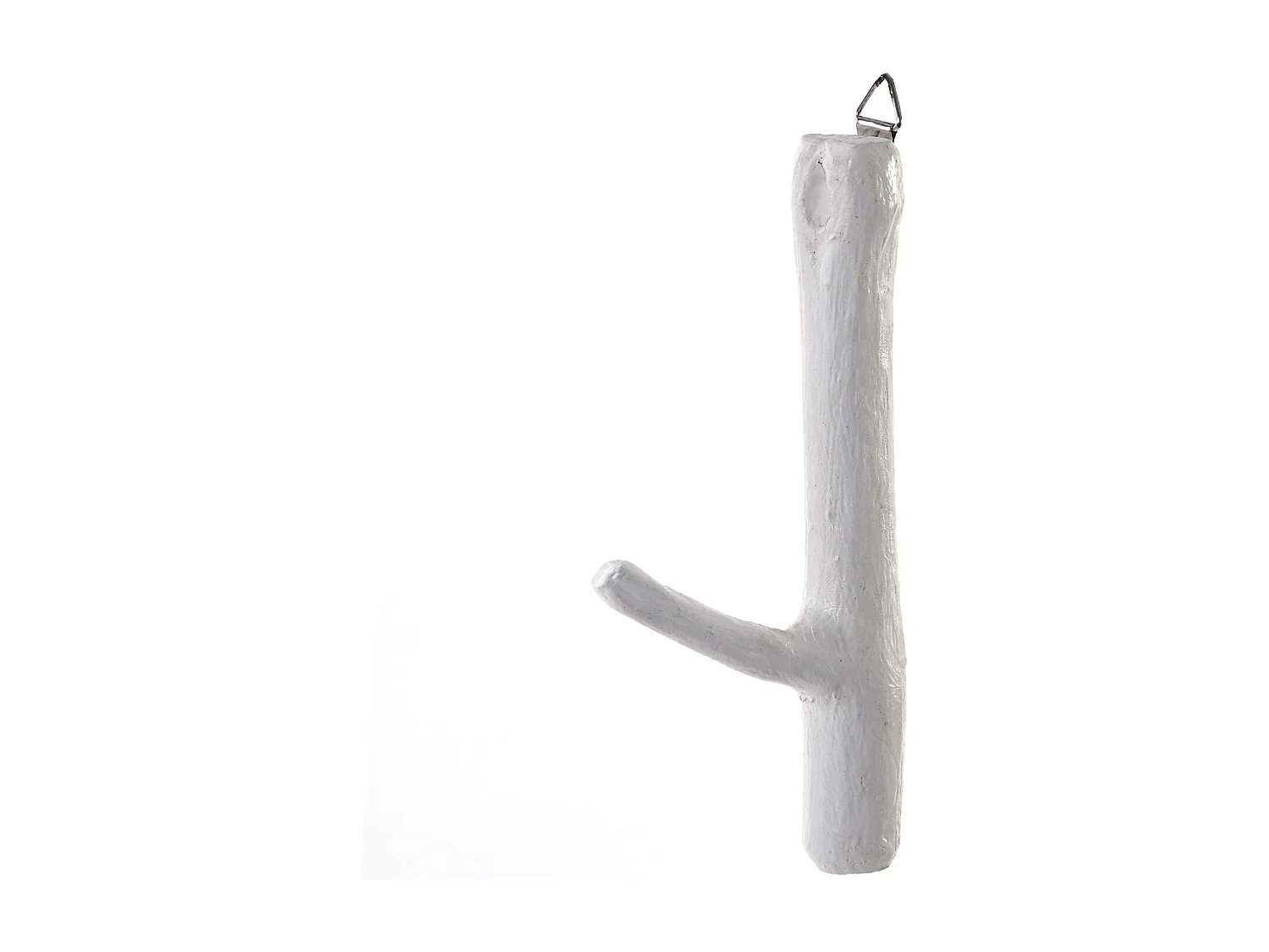 GARDEROBENHAKEN  Limb 9er Set Teakholz Wurzel Weiß-Landhaus