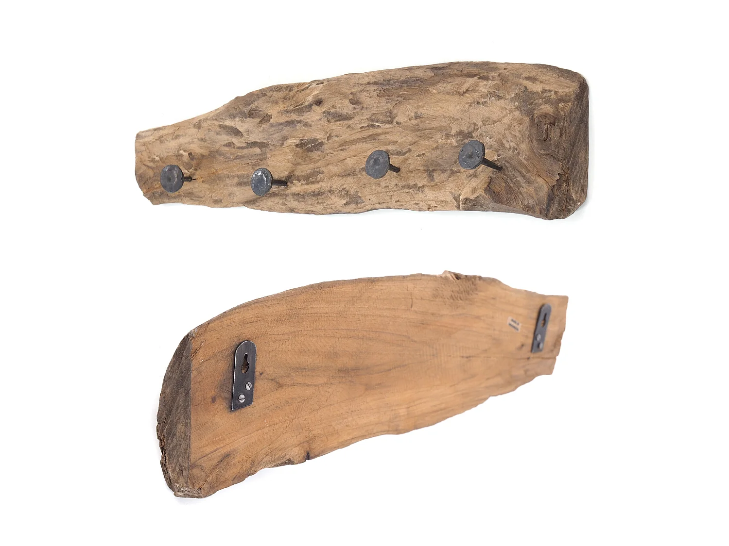 PORTE-MANTEAU MURAL TREIBHOLZ 50 Bois massif couleurs naturelles