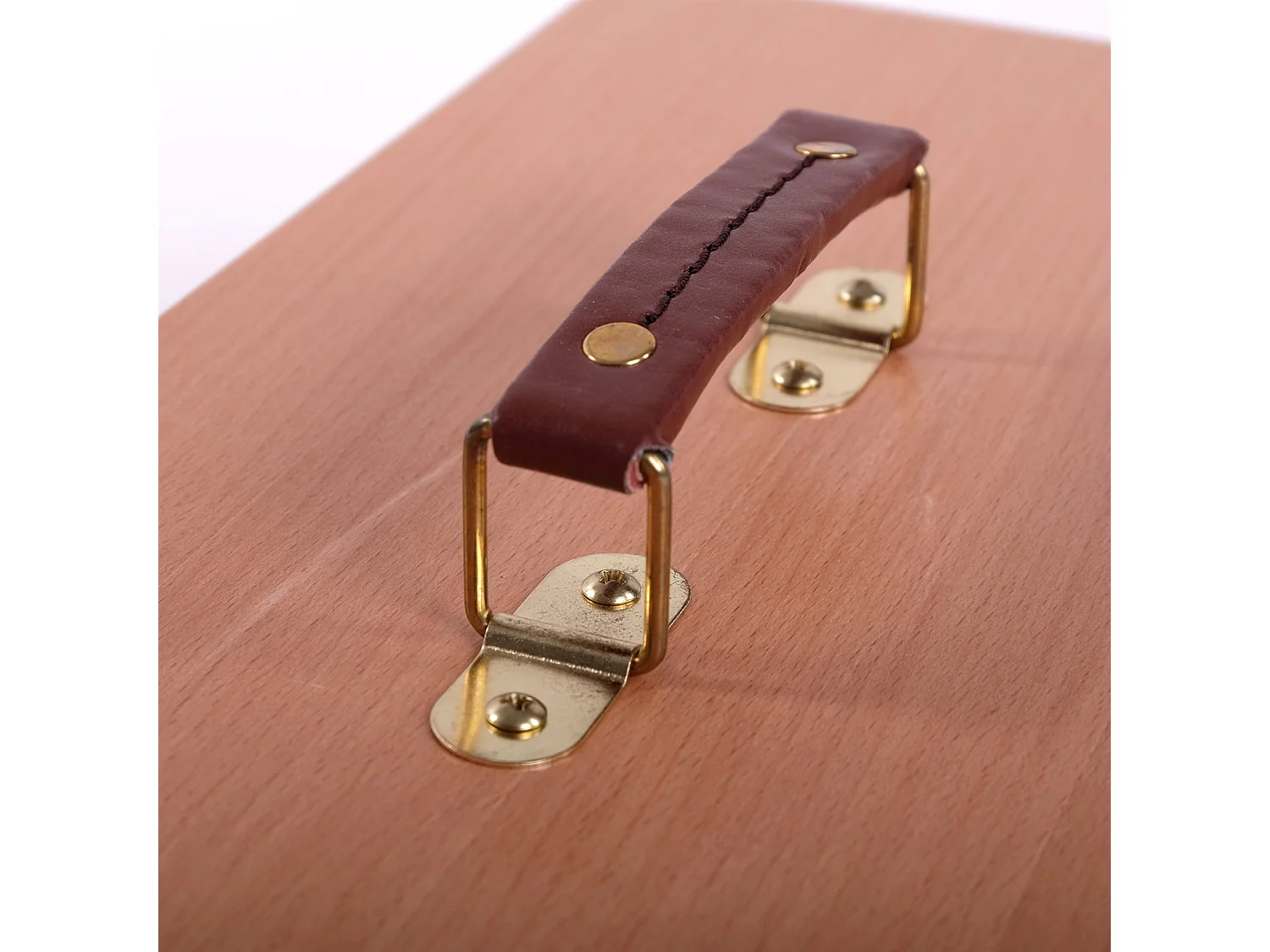 BOÎTE DE RANGEMENT Ustensiles Bois de hêtre, avec couvercle rabattable