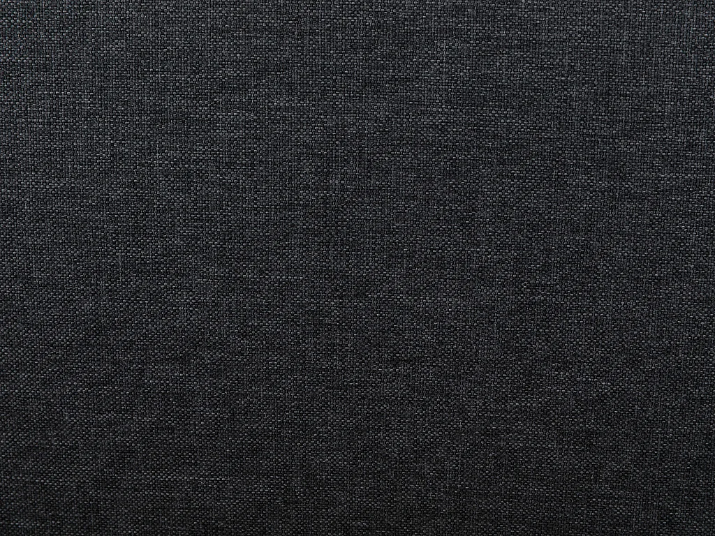 Bett + Matratze - Skandinavischer Stil - 180 x 200 cm - Stoff - Anthrazitgrau - BENEDICTE
