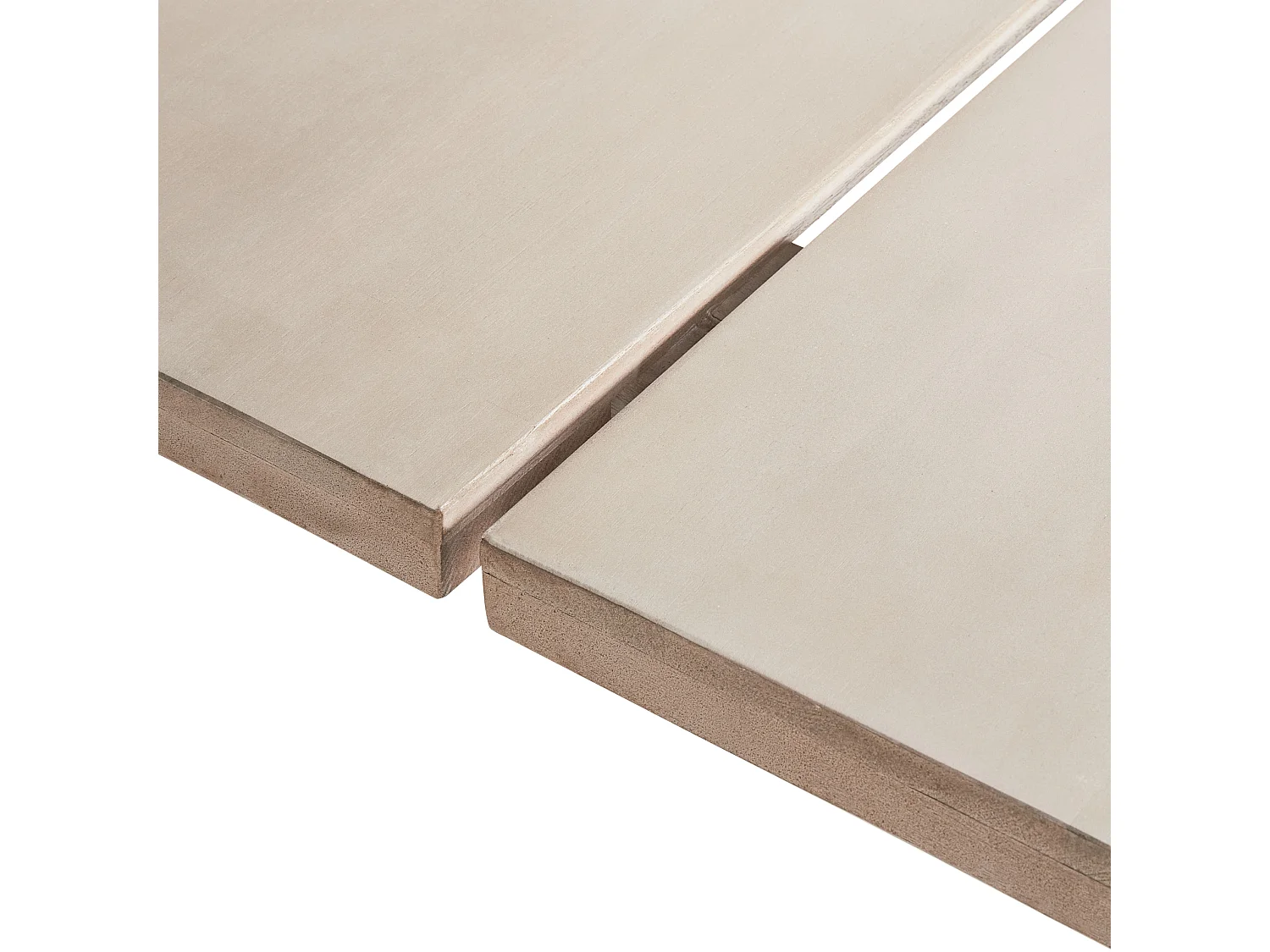 Table de salle à manger de jardin AZZANELLO 230 cm 100 cm Acacia Marron clair