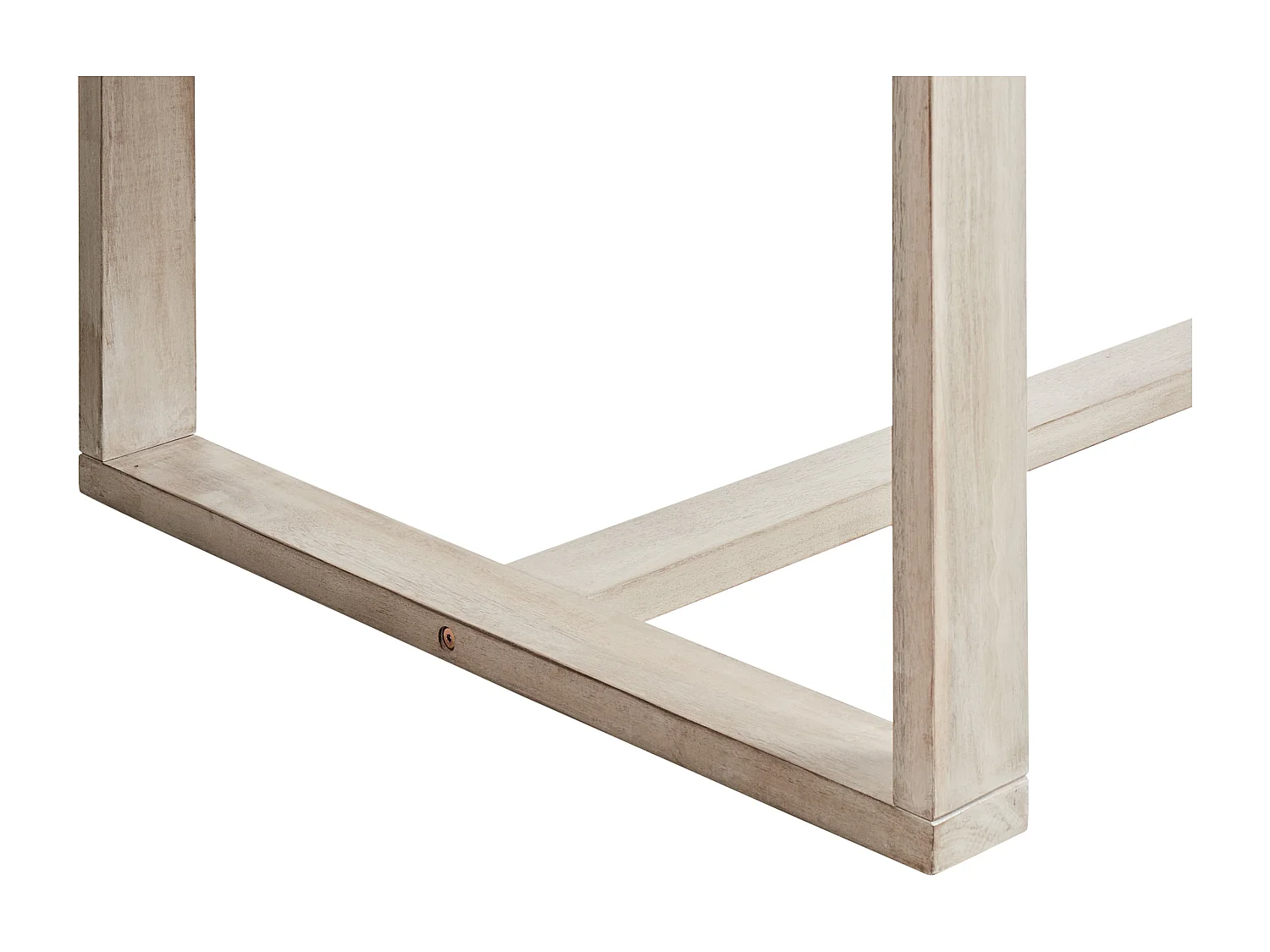 Table de salle à manger de jardin AZZANELLO 230 cm 100 cm Acacia Marron clair