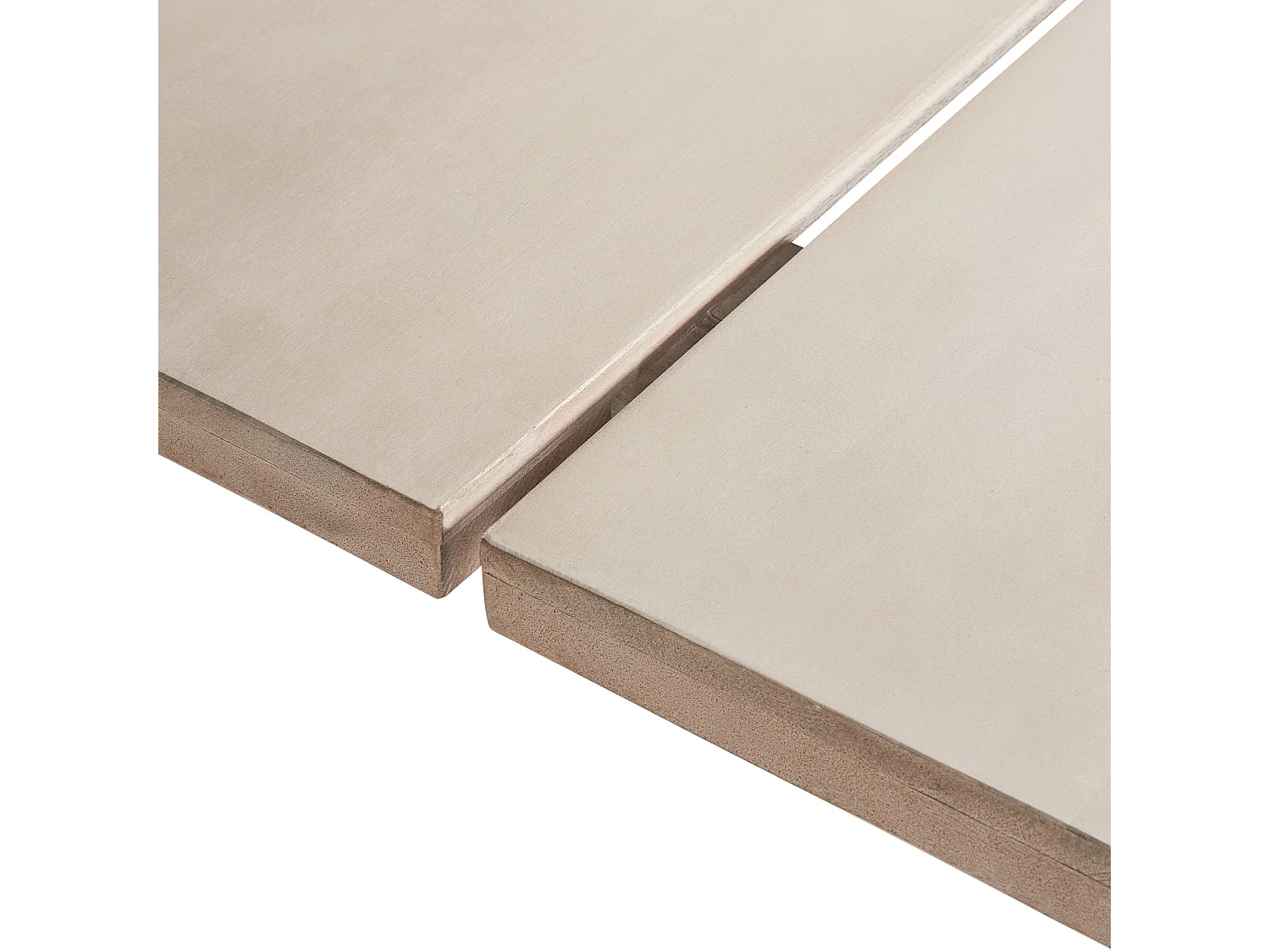 Table de salle à manger de jardin AZZANELLO 230 cm 100 cm Acacia Marron clair