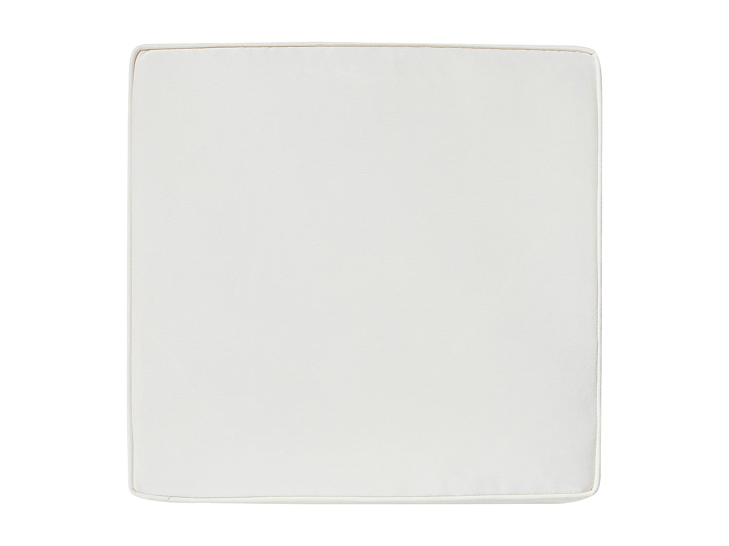 Set di 6 sedie da giardino con cuscini AZZANELLO Legno d'acacia Bianco sporco