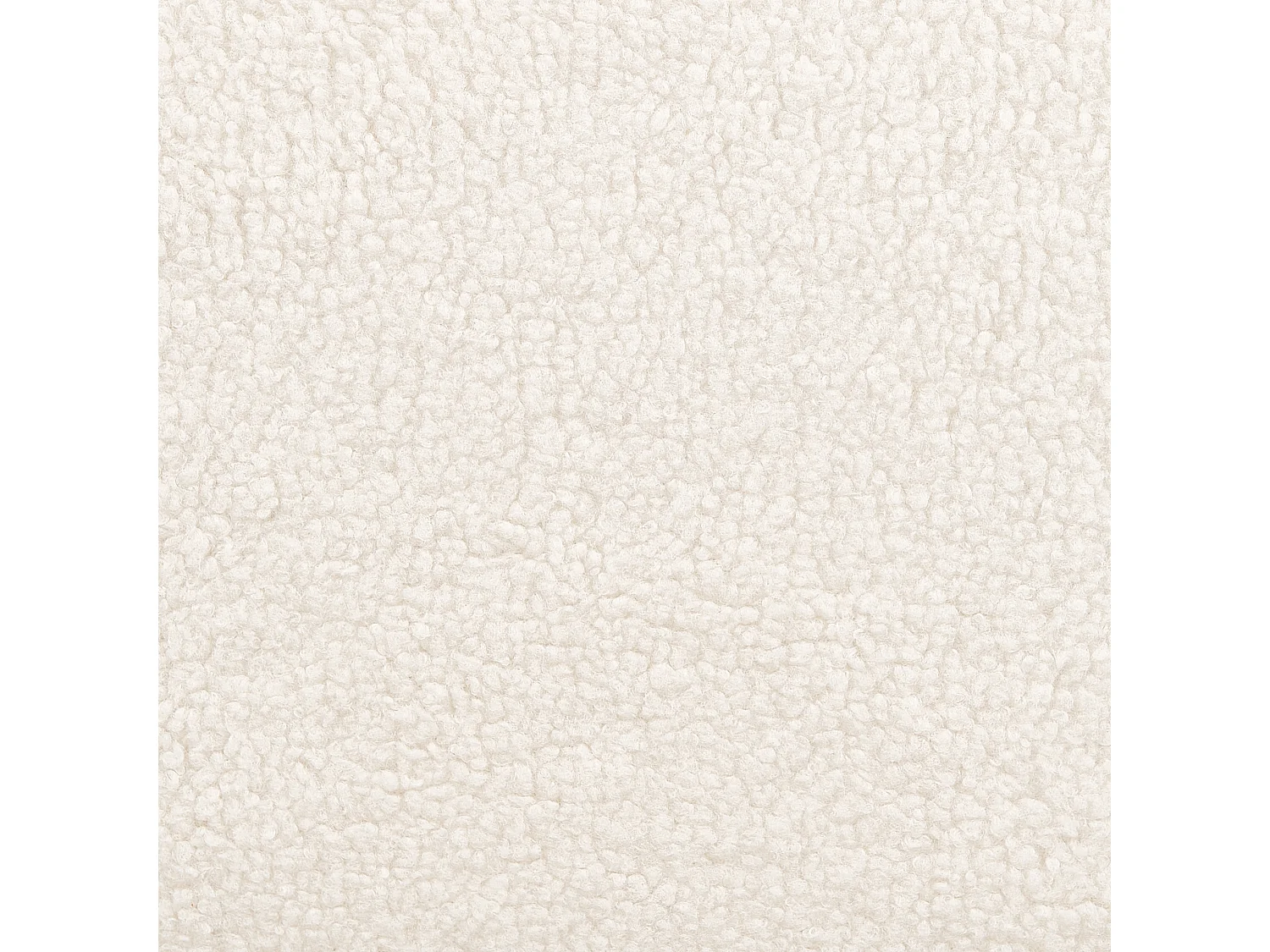 Sillón ALPHA Bouclé Blanco