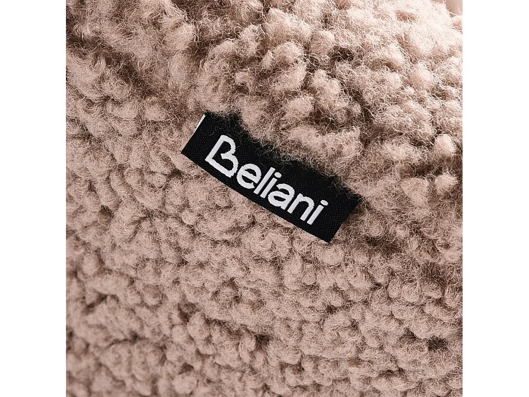 Sedia da pranzo RACHEL Bouclé Tortora