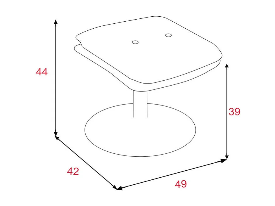Repose-pied Magnum pied noir- Amadeus