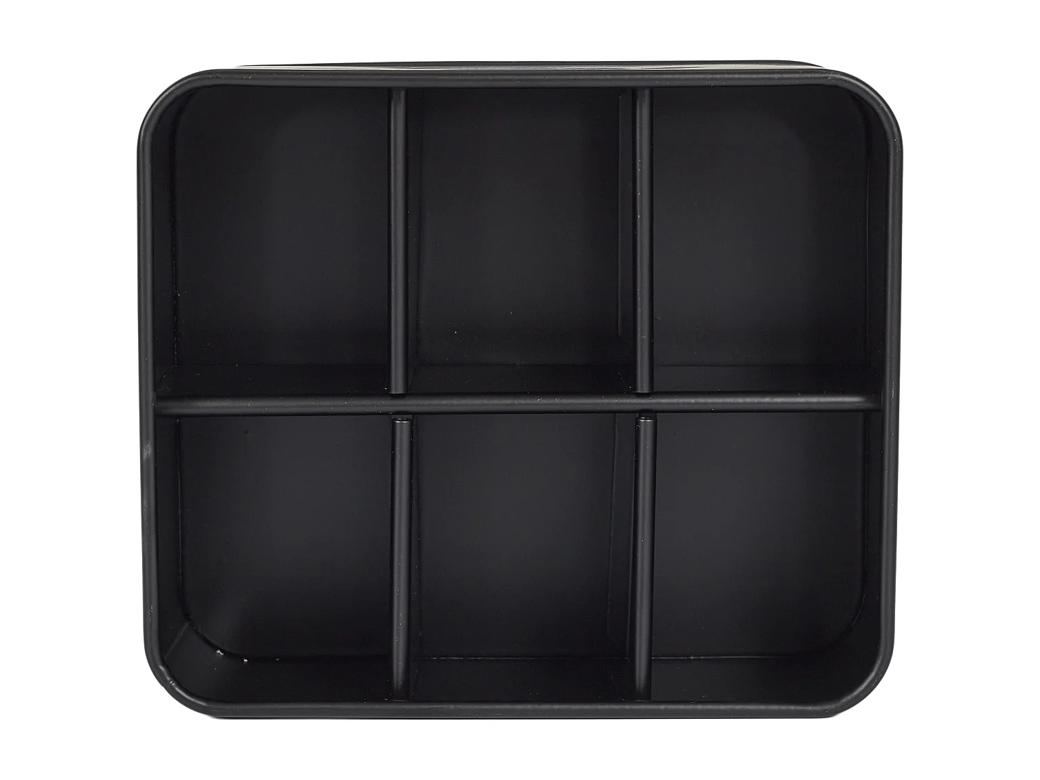 Boite Metal Noir Et Dore Sachet De The M12 Noir, Or