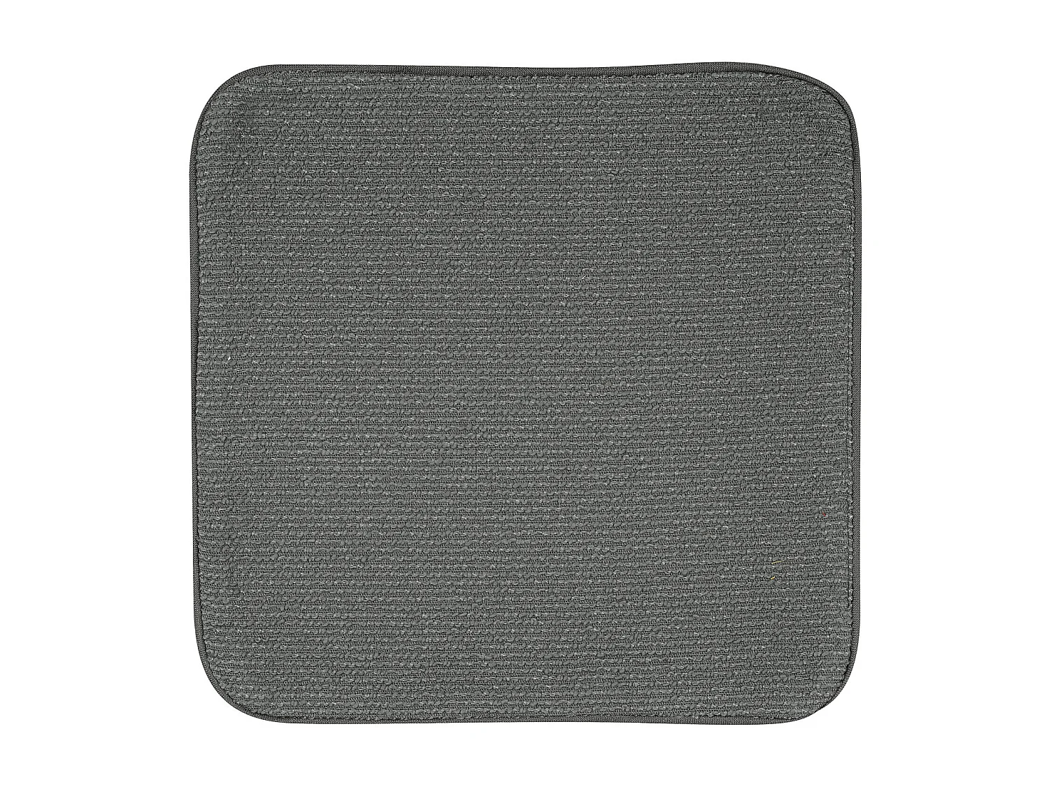 Housse de coussin passepoilée