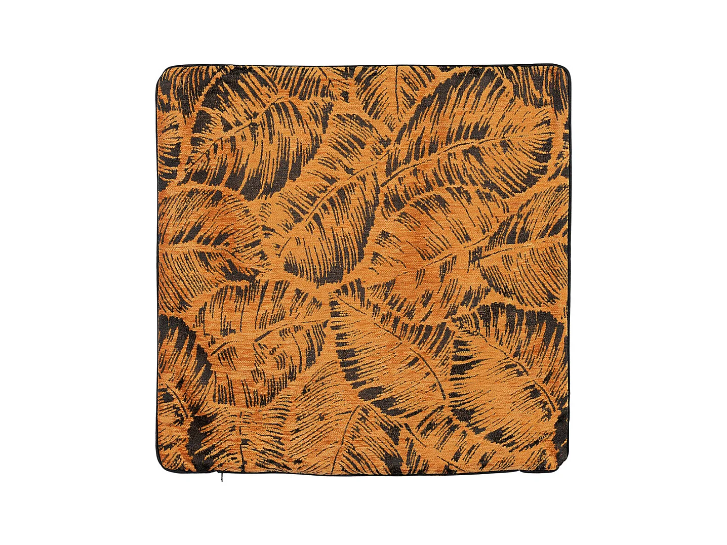 Housse de coussin esprit jungle tropicale