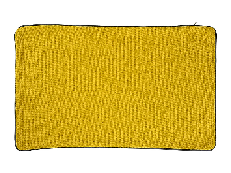 Funda de cojín de algodón y cáñamo 30 x 50 cm