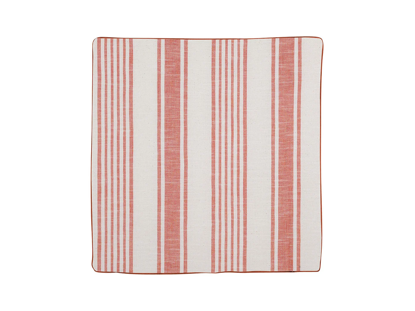Funda de cojín efecto rayas de antaño 60 x 60 cm