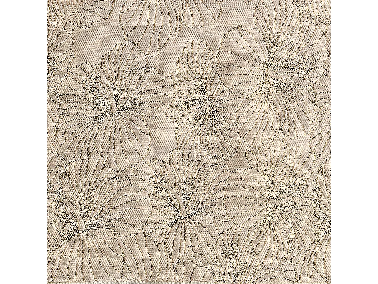 Housse de coussin aux fleurs d'hibiscus