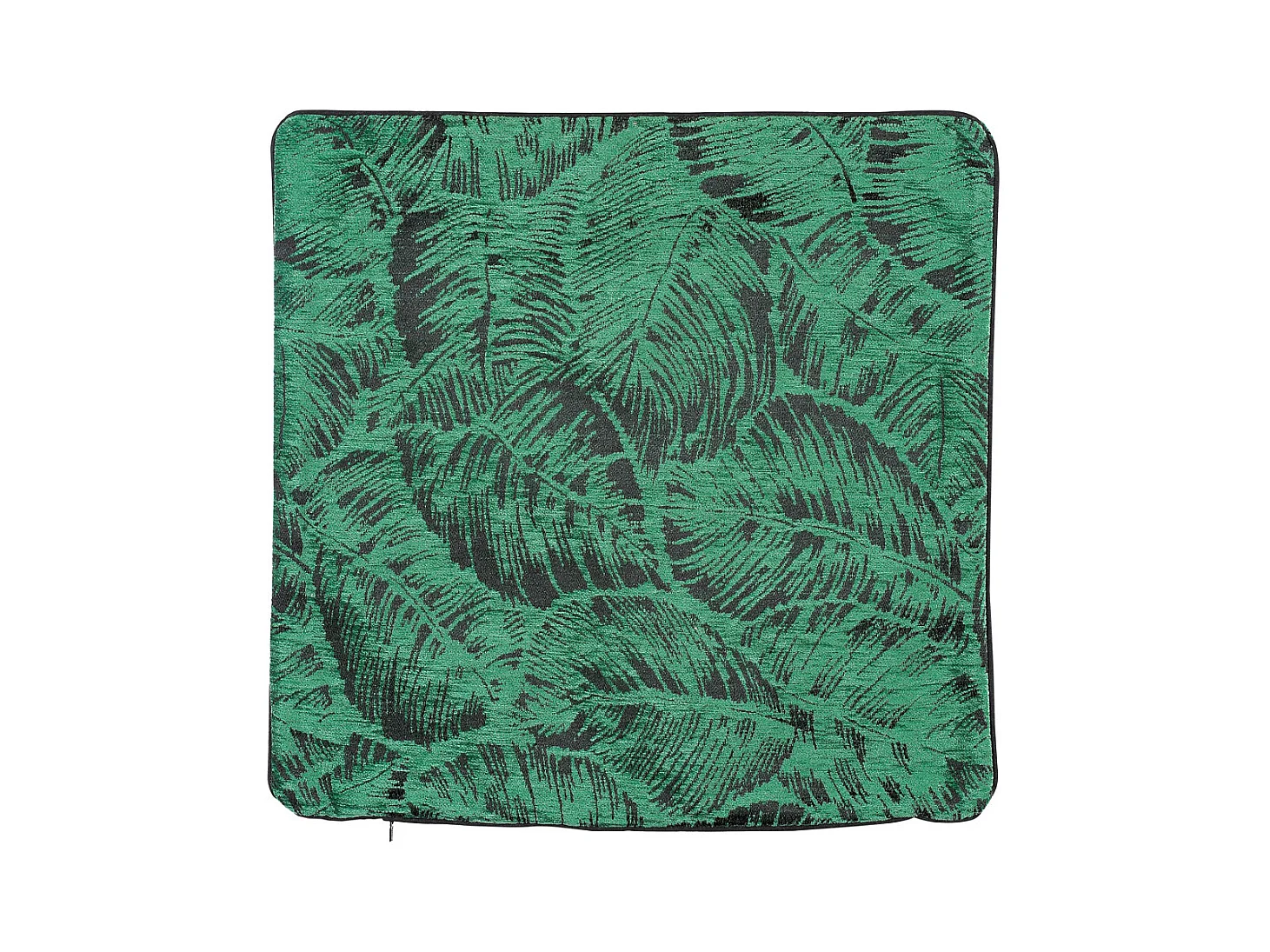 Housse de coussin esprit jungle tropicale
