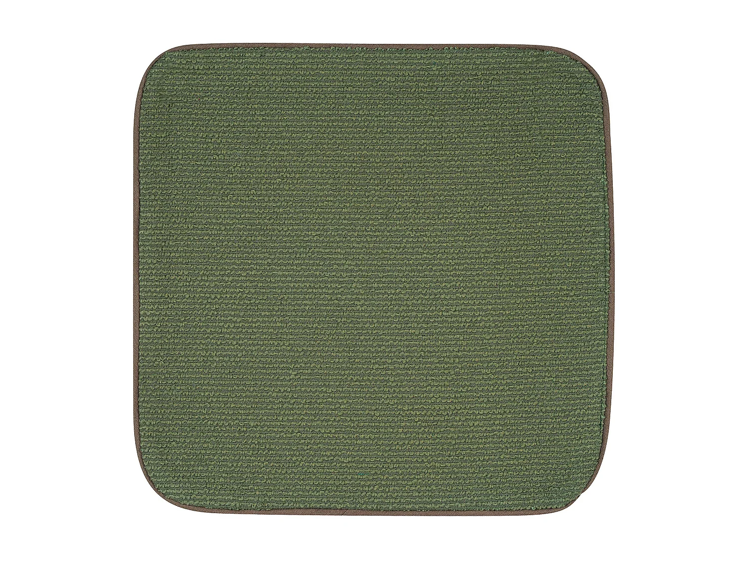 Housse de coussin passepoilée