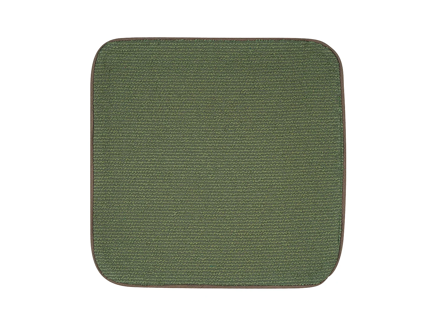 Housse de coussin passepoilée