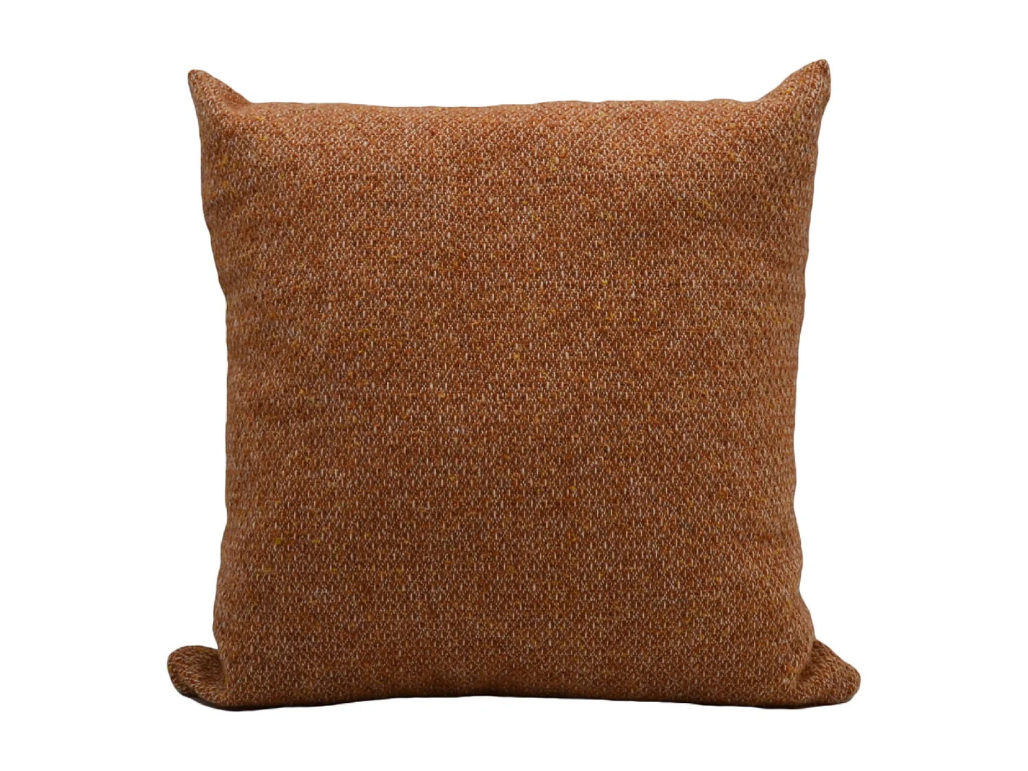Housse de coussin en laine avec micro-motif losange