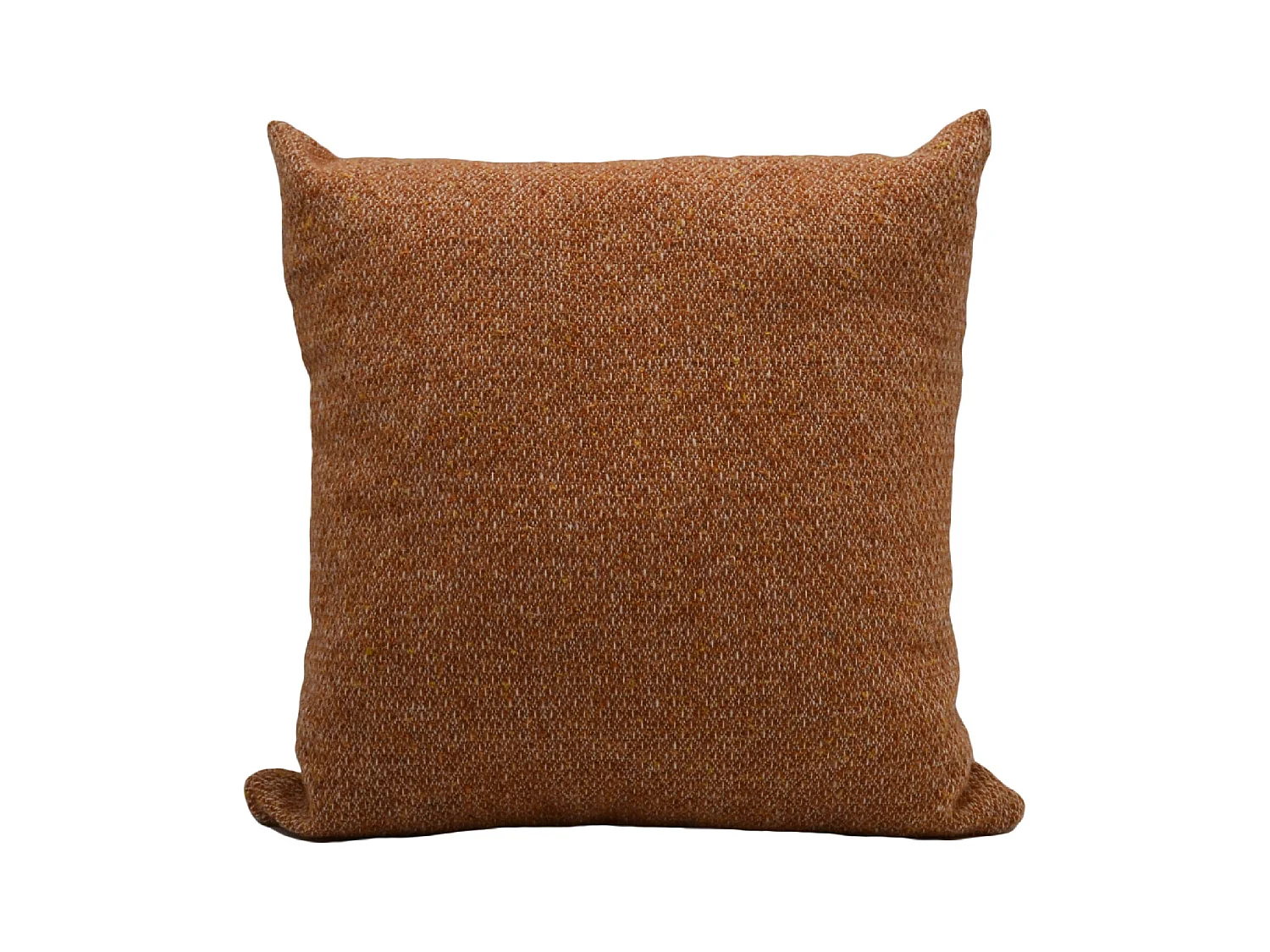 Housse de coussin en laine avec micro-motif losange