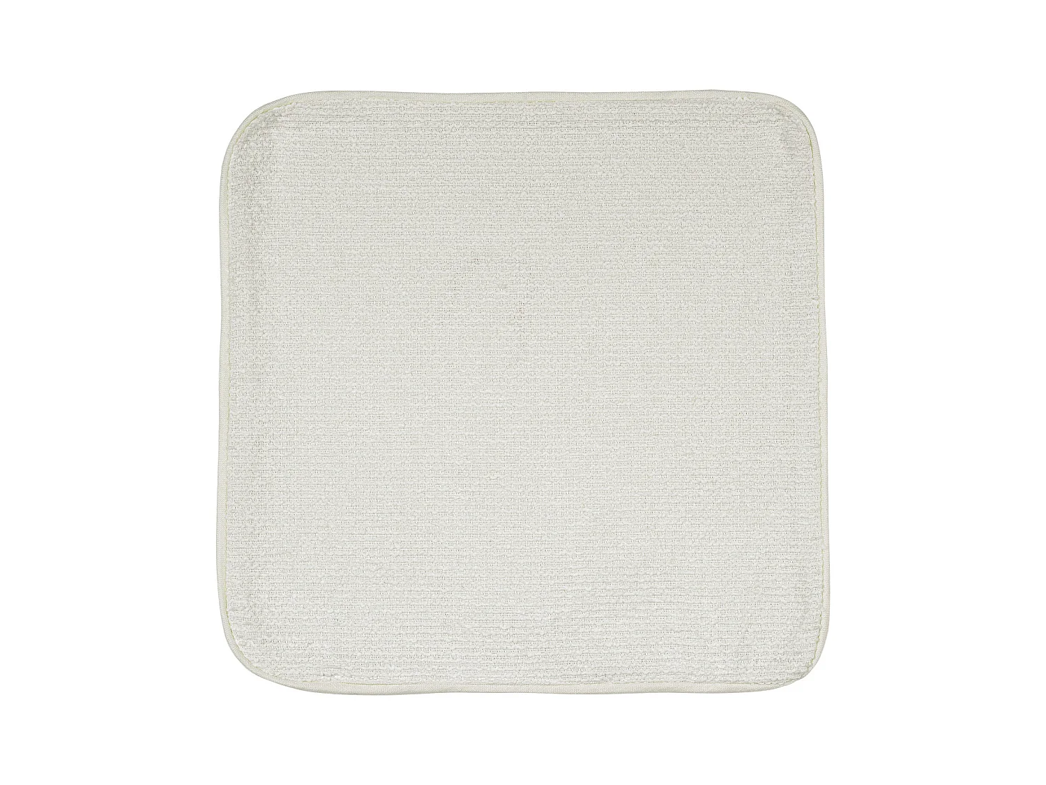Housse de coussin passepoilée