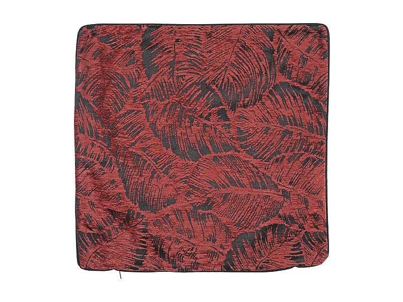 Housse de coussin esprit jungle tropicale