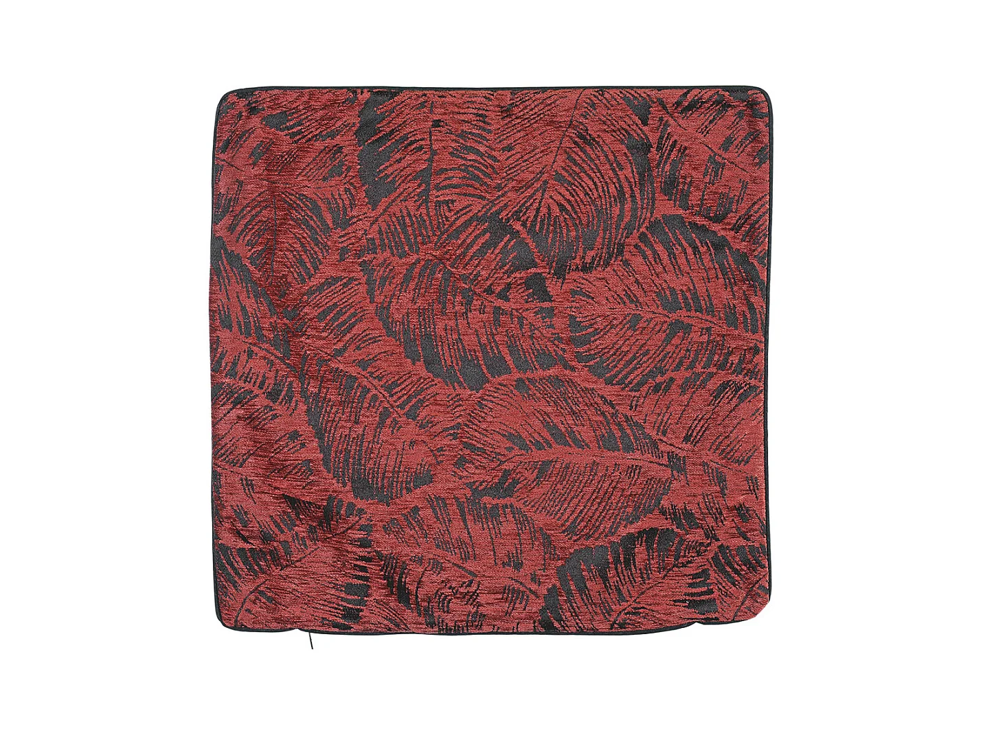 Housse de coussin esprit jungle tropicale