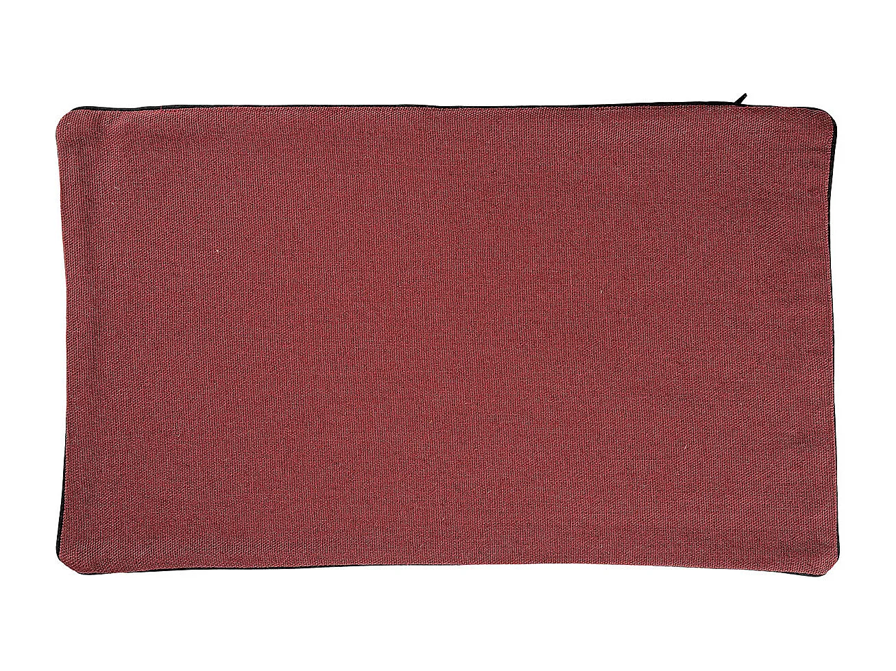 Funda de cojín de algodón y cáñamo 30 x 50 cm