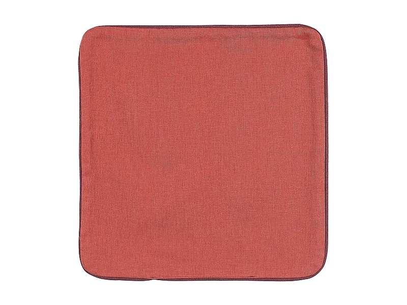 Housse de coussin en poly/lin