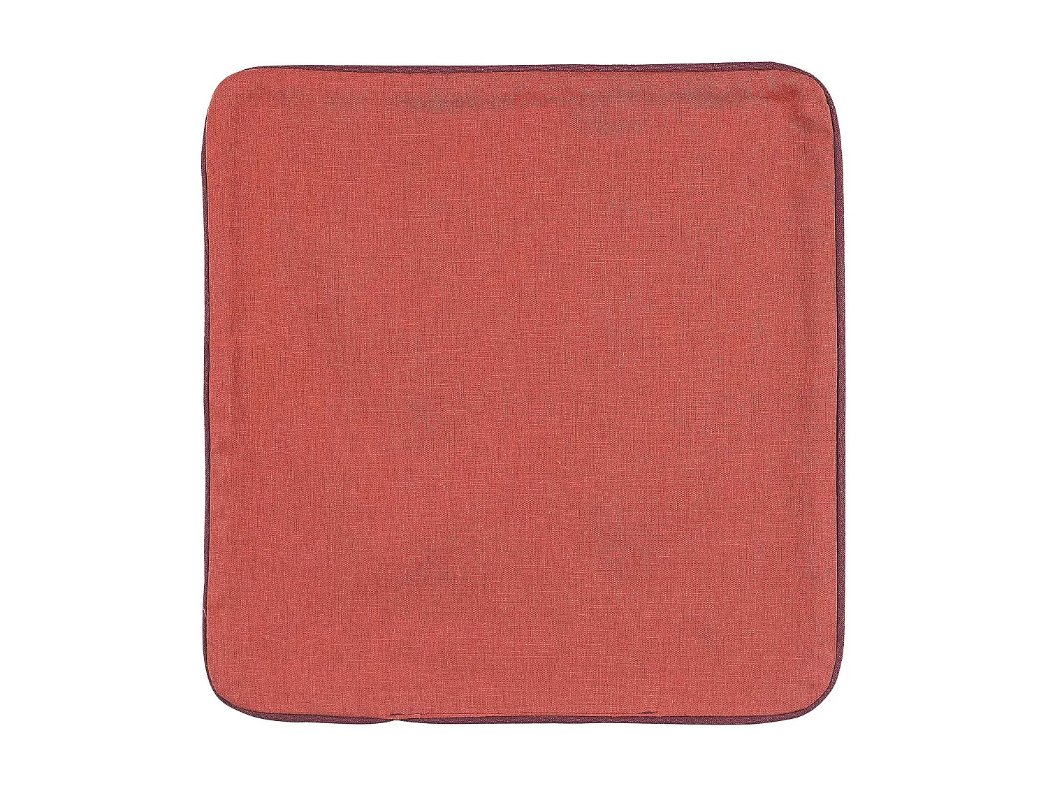 Housse de coussin en poly/lin