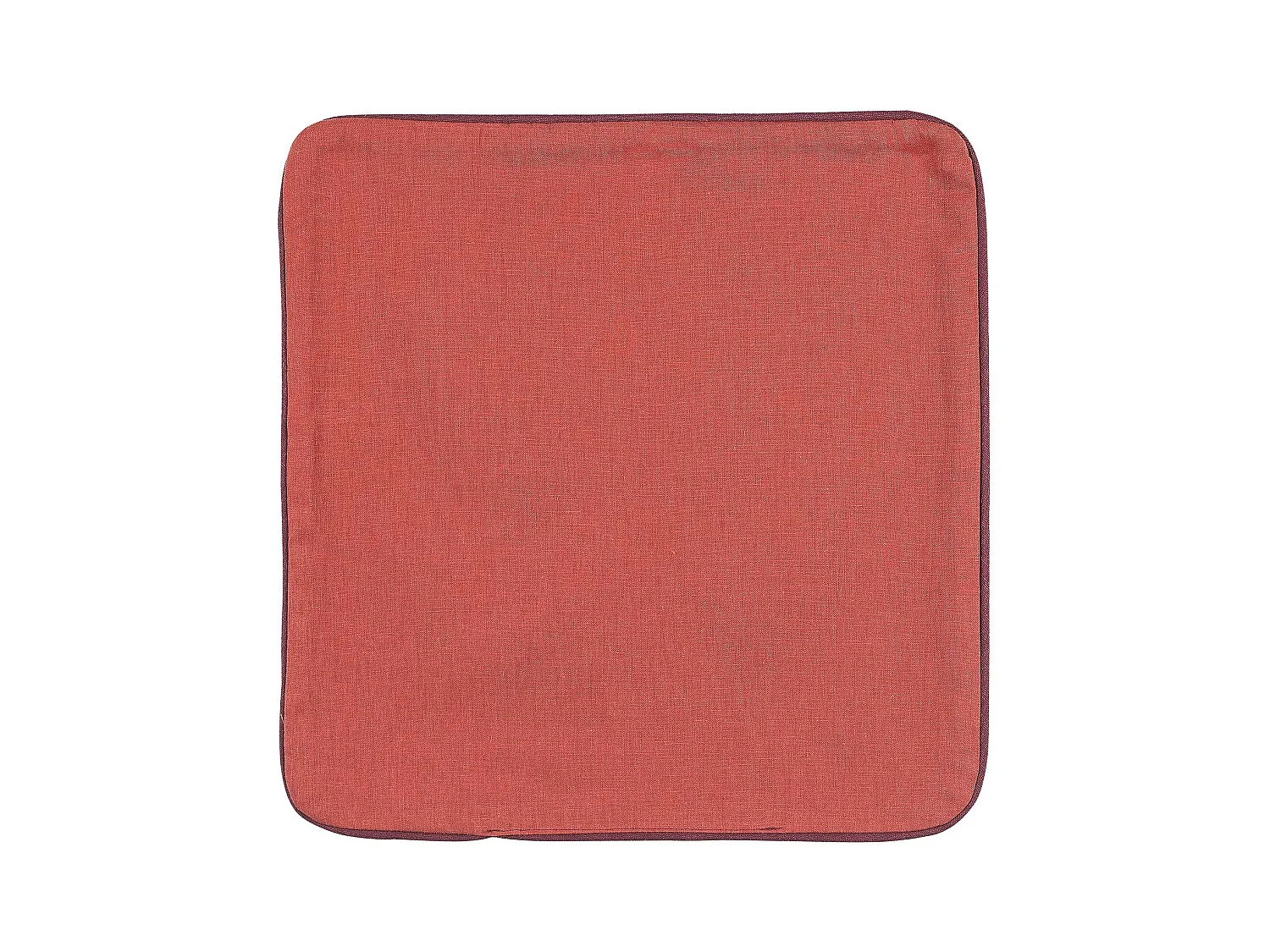 Housse de coussin en poly/lin