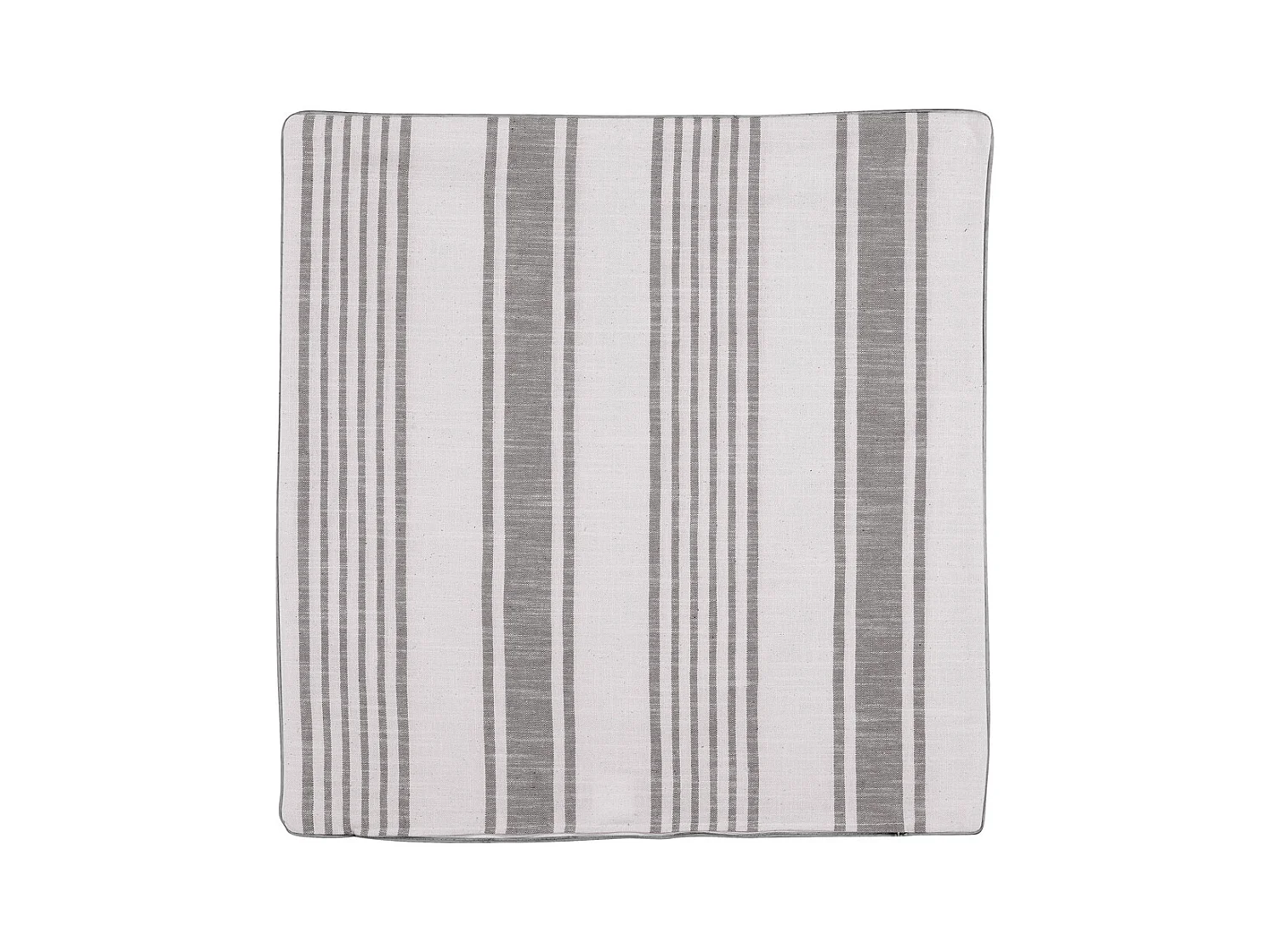 Funda de cojín efecto rayas de antaño 60 x 60 cm