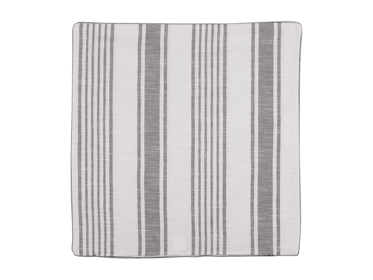 Funda de cojín efecto rayas de antaño 60 x 60 cm