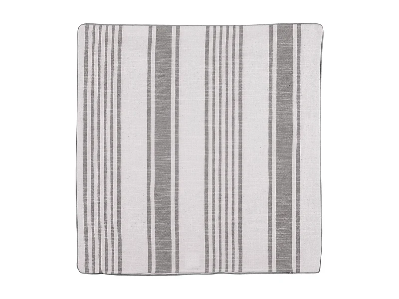 Funda de cojín efecto rayas de antaño 60 x 60 cm