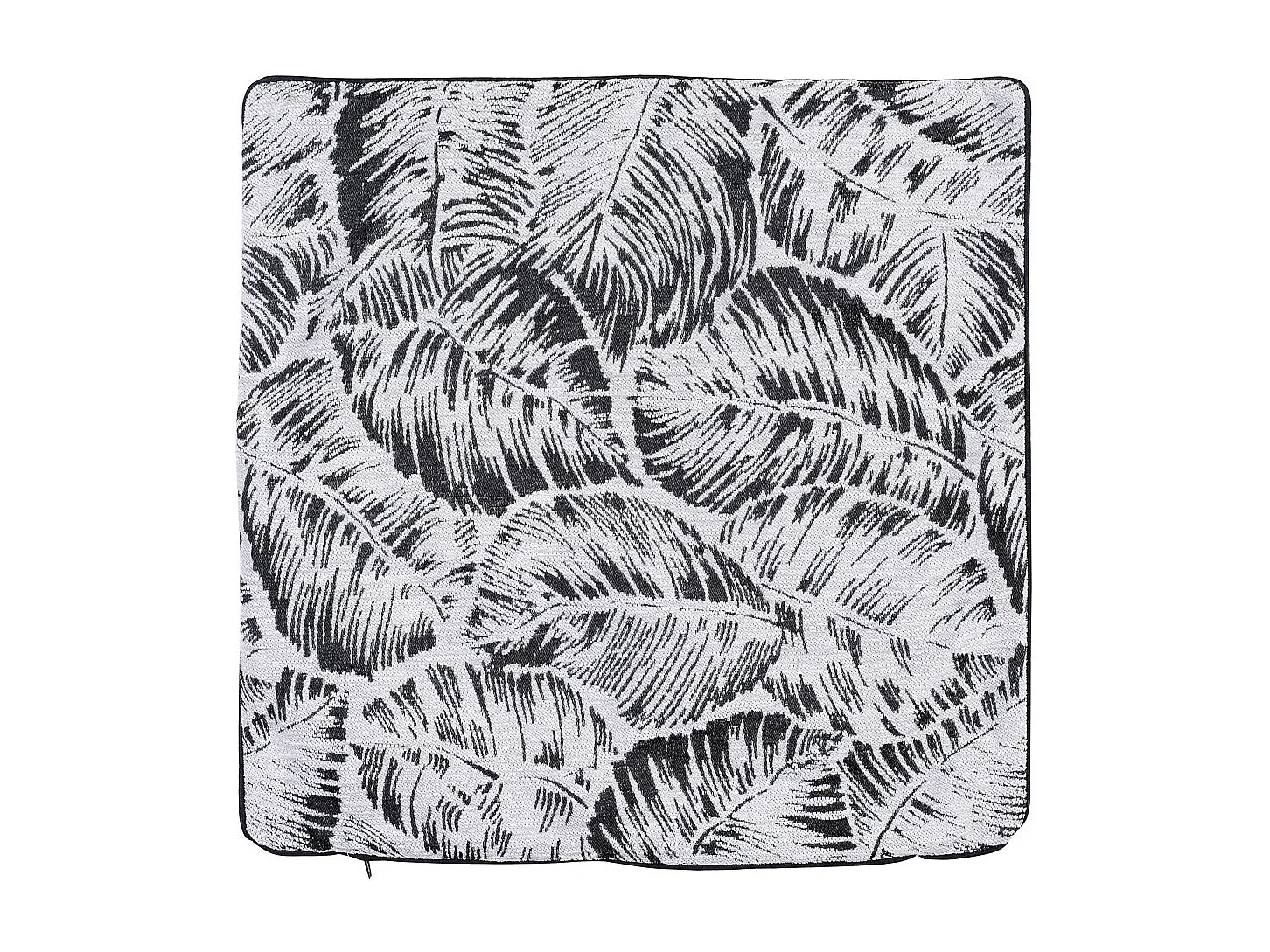 Housse de coussin esprit jungle tropicale