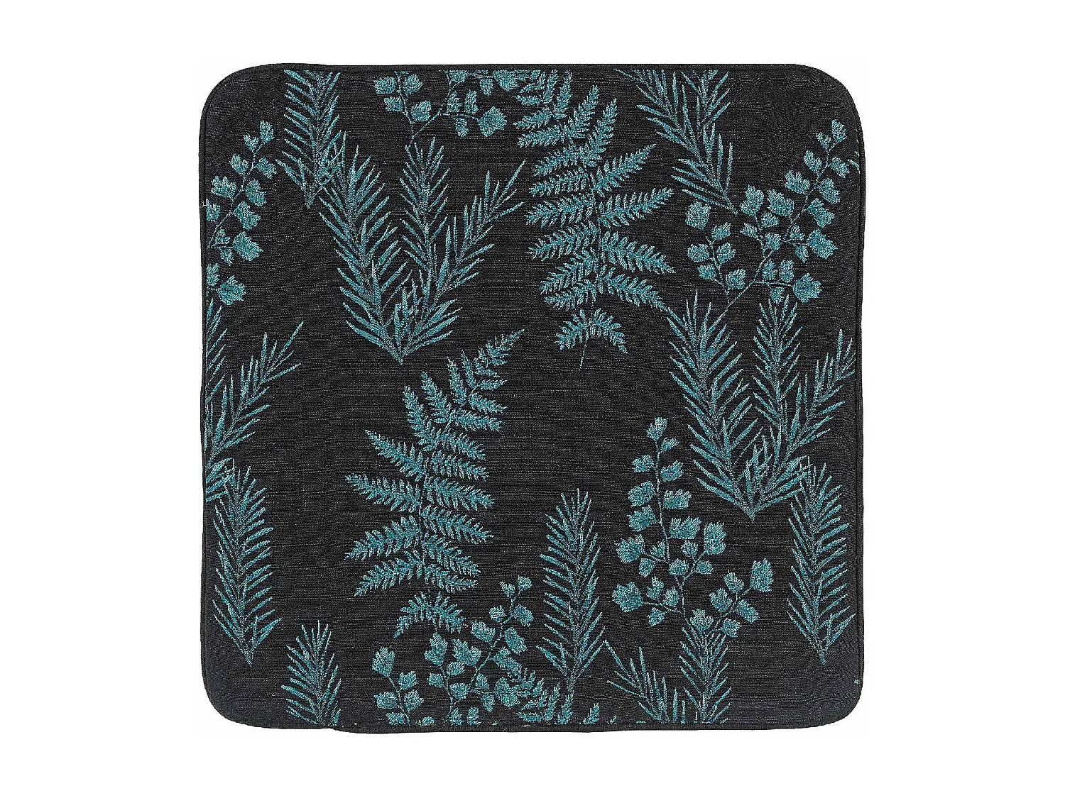 Housse de coussin aux feuillages divers