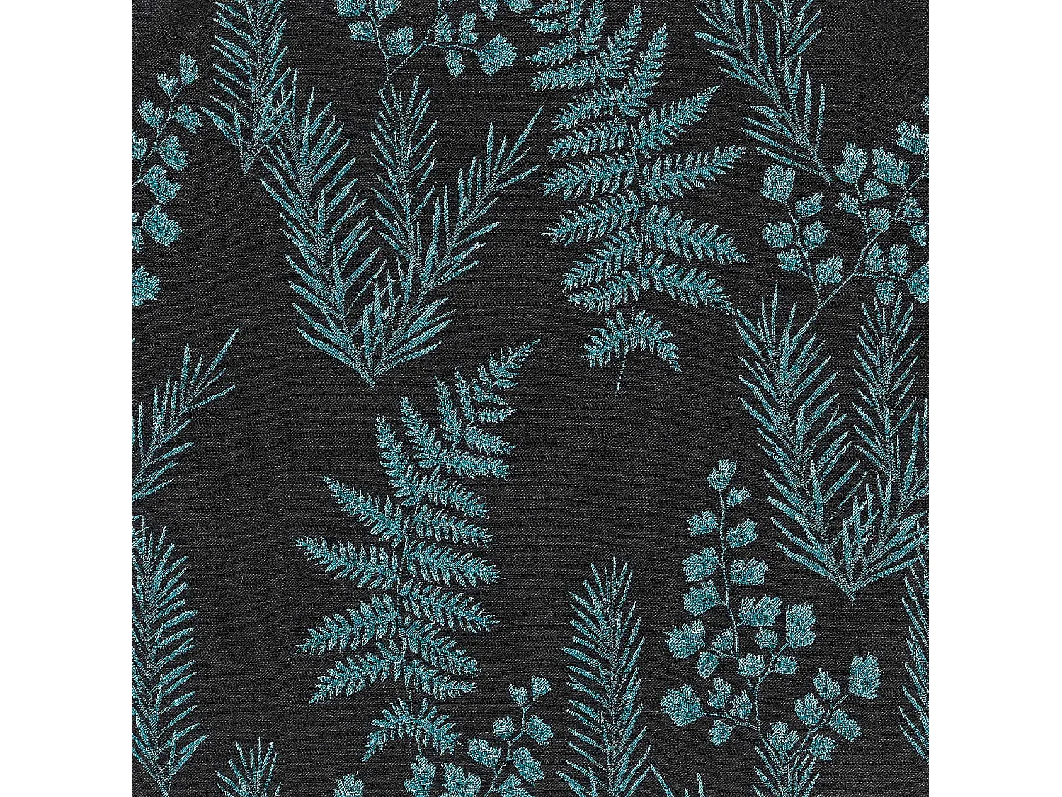 Housse de coussin aux feuillages divers