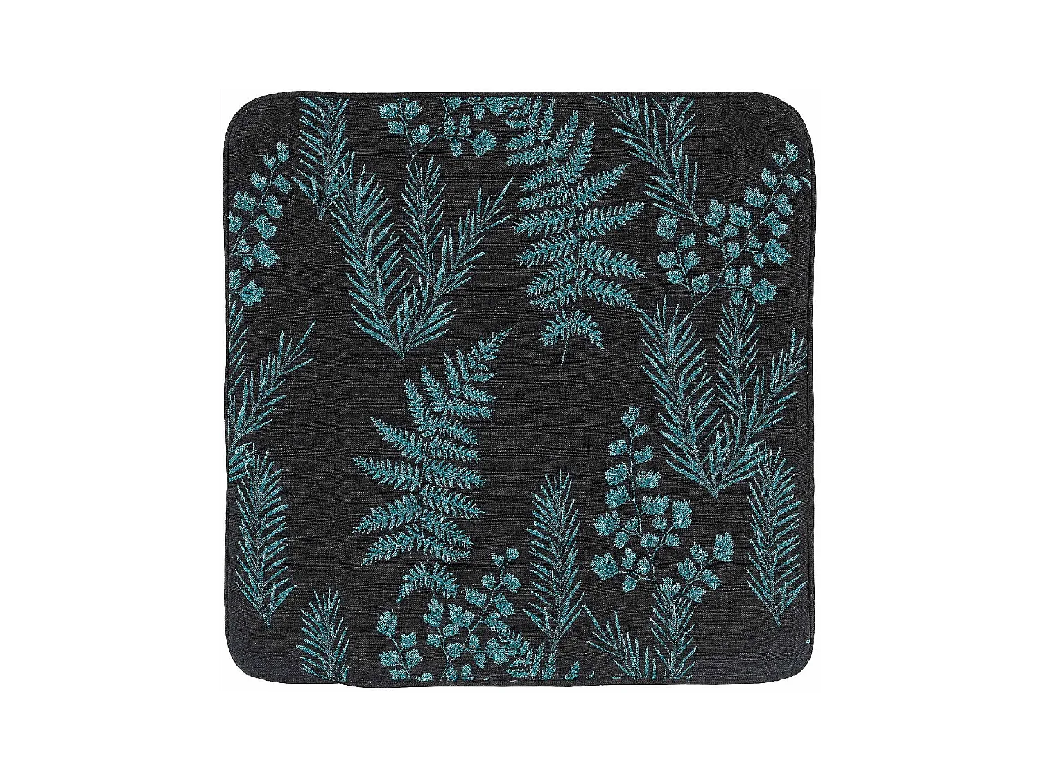 Housse de coussin aux feuillages divers
