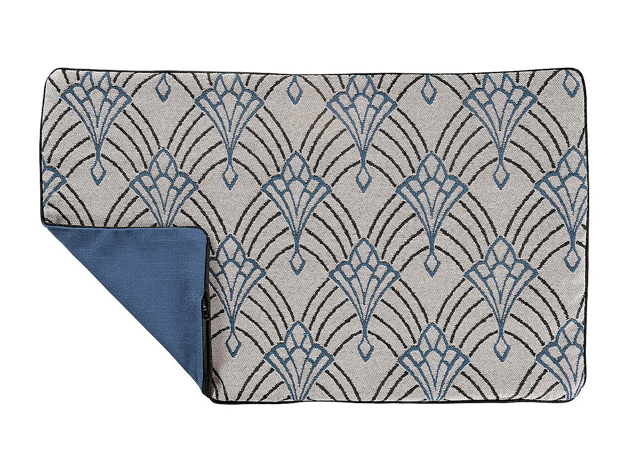 Housse de coussin imprimée art décoratif