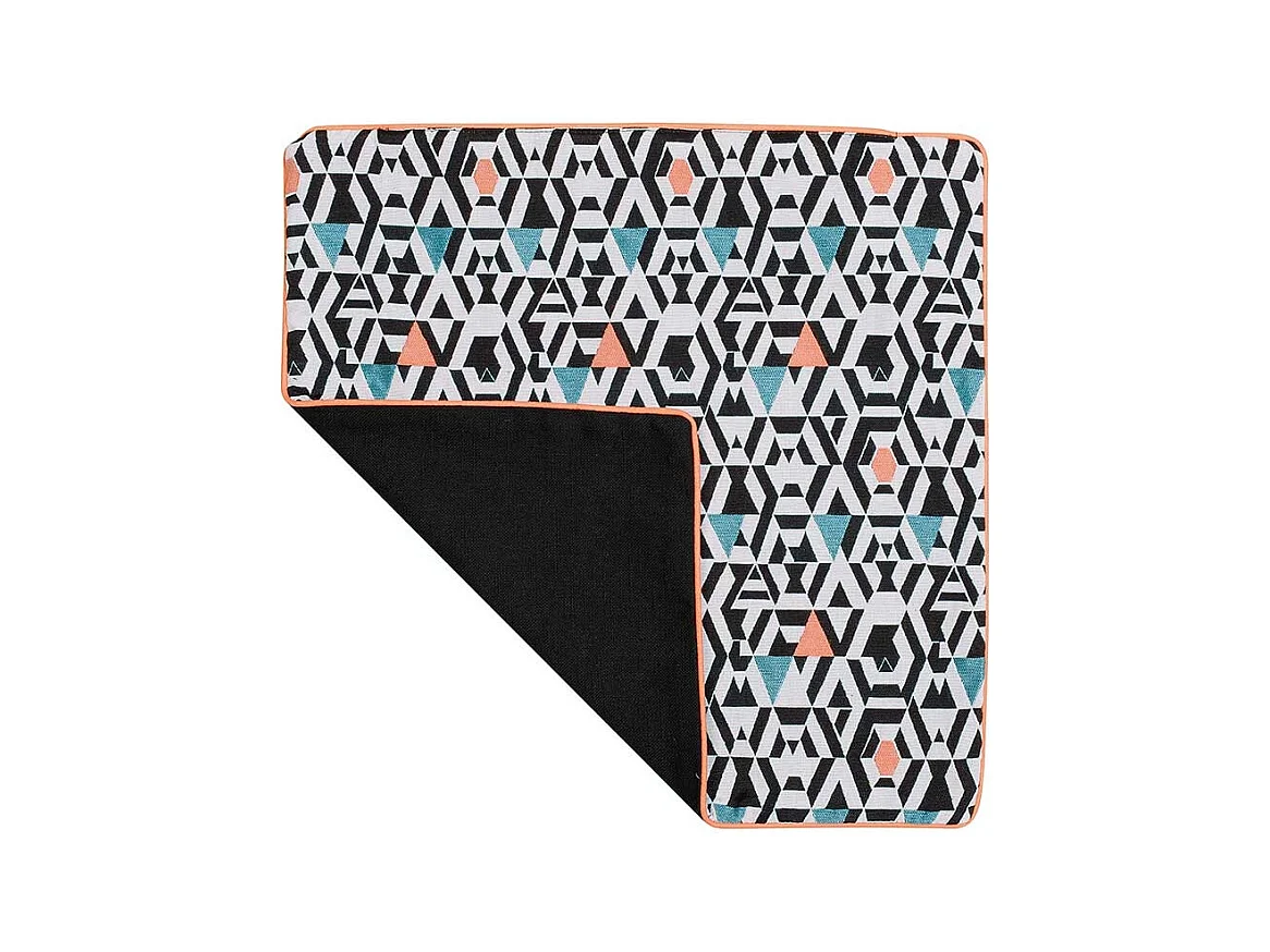 Housse de Coussin Motifs Géométriques