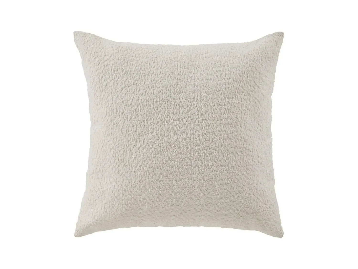 Housse de coussin bouclette