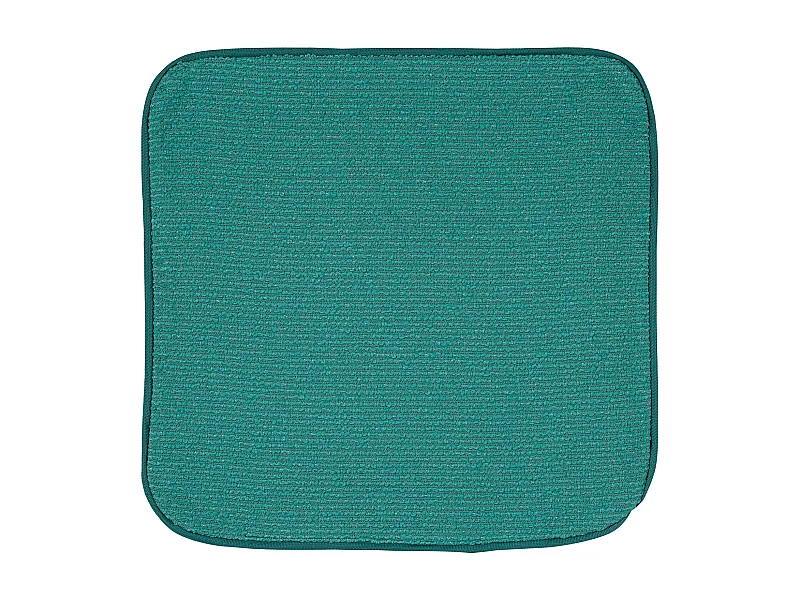Housse de coussin passepoilée