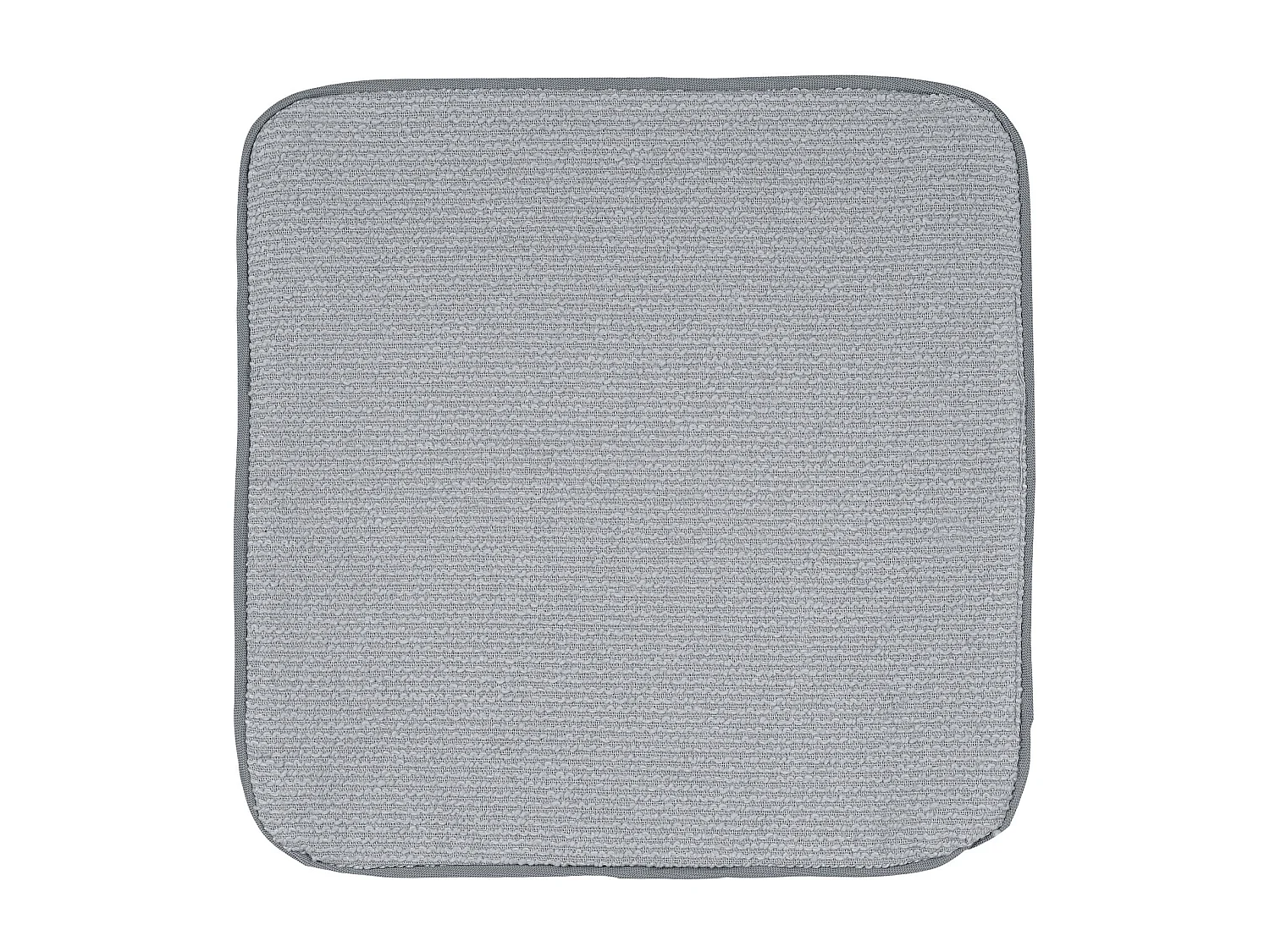 Housse de coussin passepoilée